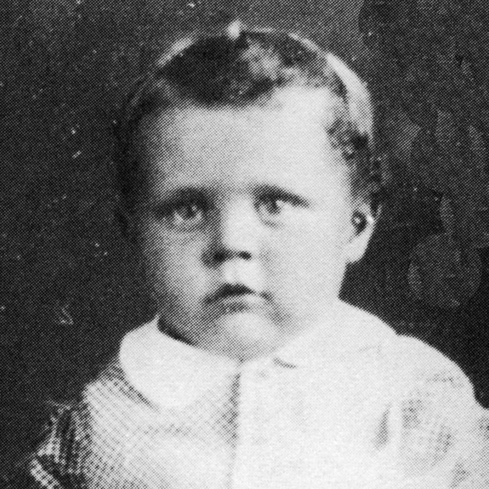 John Henry "Doc" Holliday as a baby John Henry "Doc" Holliday as a baby